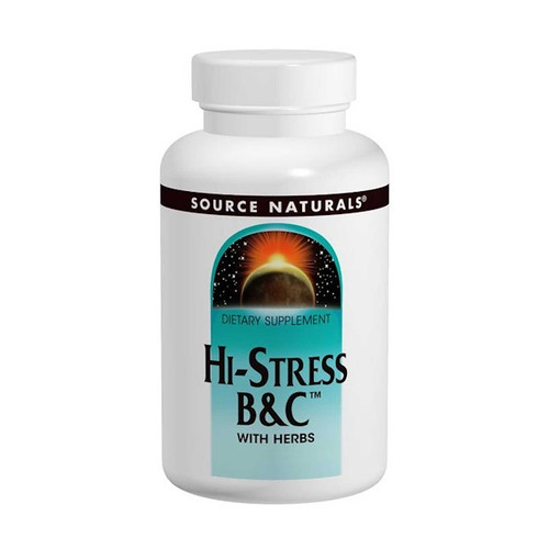 <img alt="Source Naturals, Hi-Stress B&C, 120 Tablets" title="Source Naturals, Hi-Stress B&C, 120 Tablets,021078005247"