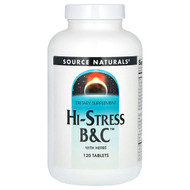<img alt="Source Naturals, Hi-Stress B&C With Herbs, 120 Tablets" title="Source Naturals, Hi-Stress B&C With Herbs, 120 Tablets,021078005247"