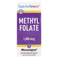 <img alt="Superior Source, Methyl Folate, 1,000 mcg, 60 Instant Dissolve Tablets" title="Superior Source, Methyl Folate, 1,000 mcg, 60 Instant Dissolve Tablets,076635902507"