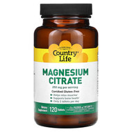 <img alt="Country Life, Magnesium Citrate, 120 Tablets" title="Country Life, Magnesium Citrate, 120 Tablets,015794026877"