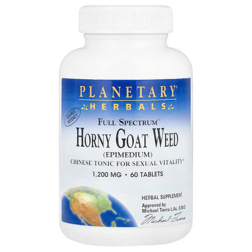 <img alt="Planetary Herbals, Full Spectrum Horny Goat Weed, 60 Tablets" title="Planetary Herbals, Full Spectrum Horny Goat Weed, 60 Tablets,021078104841"