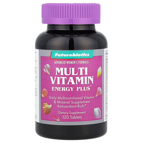 <img alt="Futurebiotics, Multi Vitamin Energy Plus, 120 Tablets" title="Futurebiotics, Multi Vitamin Energy Plus, 120 Tablets,049479000470"