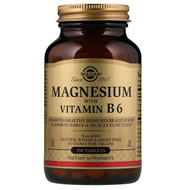 <img alt="Solgar, Magnesium, with Vitamin B6, 250 Tablets" title="Solgar, Magnesium, with Vitamin B6, 250 Tablets,033984017214"