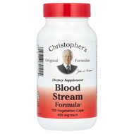 <img alt="Christophers Original Formulas, Blood Stream Formula, 100 Vegetarian Caps" title="Christophers Original Formulas, Blood Stream Formula, 100 Vegetarian Caps,084783891024"