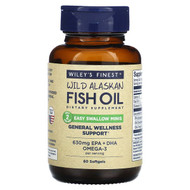 <img alt="Wileys Finest, Wild Alaskan Fish Oil, Easy Swallow Minis, 60 Softgels" title="Wileys Finest, Wild Alaskan Fish Oil, Easy Swallow Minis, 60 Softgels,793573167972"