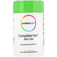 <img alt="Rainbow Light, Complete Iron, Mini-Tabs, 60 Mini Tablets" title="Rainbow Light, Complete Iron, Mini-Tabs, 60 Mini Tablets,021888200610"