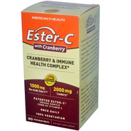 <img alt="American Health, Ester-C with Cranberry & Immune Health Complex, 90 Veggie Tabs" title="American Health, Ester-C with Cranberry & Immune Health Complex, 90 Veggie Tabs,076630292399"