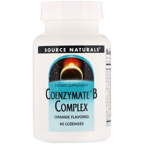 <img alt="Source Naturals, Coenzymate B Complex, Orange Flavored, 60 Lozenges" title="Source Naturals, Coenzymate B Complex, Orange Flavored, 60 Lozenges,021078002758"