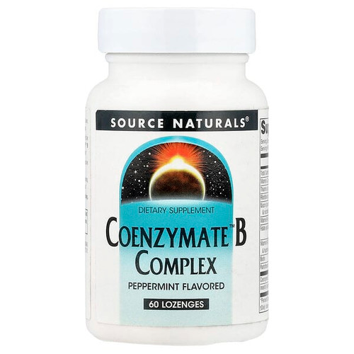 <img alt="Source Naturals, Coenzymate B Complex, Peppermint, 60 Lozenges" title="Source Naturals, Coenzymate B Complex, Peppermint, 60 Lozenges,021078009436"