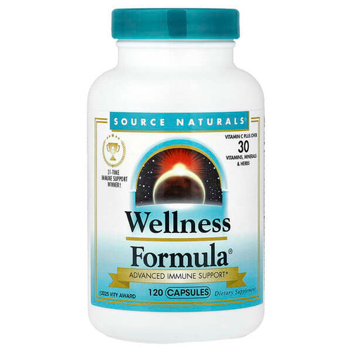<img alt="Source Naturals, Wellness Formula, Advanced Immune Support, 120 Capsules" title="Source Naturals, Wellness Formula, Advanced Immune Support, 120 Capsules,021078014256"