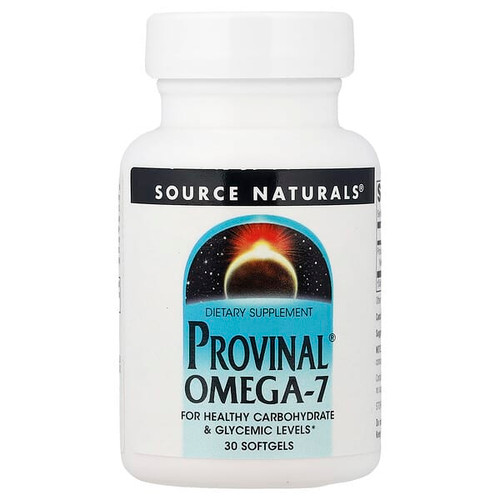 <img alt="Source Naturals, Provinal Omega-7, 30 Softgels" title="Source Naturals, Provinal Omega-7, 30 Softgels,021078025504"