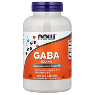 <img alt="NOW Foods, GABA With Vitamin B-6, 200 Veg Capsules" title="NOW Foods, GABA With Vitamin B-6, 200 Veg Capsules,733739000880"