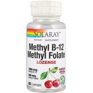 <img alt="Solaray, Methyl B-12 Methyl Folate, Natural Cherry Flavor, 60 Lozenges" title="Solaray, Methyl B-12 Methyl Folate, Natural Cherry Flavor, 60 Lozenges,076280685206"