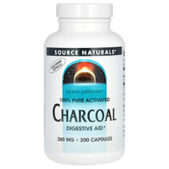 <img alt="Source Naturals, 100% Pure Activated Charcoal, 260 mg , 200 Capsules" title="Source Naturals, 100% Pure Activated Charcoal, 260 mg , 200 Capsules,021078001362"
