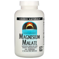 <img alt="Source Naturals, Magnesium Malate, 625 mg, 200 Capsules" title="Source Naturals, Magnesium Malate, 625 mg, 200 Capsules,021078016007"