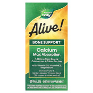 <img alt="Natures Way, Alive Calcium, Max Absorption, 60 Tablets" title="Natures Way, Alive Calcium, Max Absorption, 60 Tablets,033674158388"