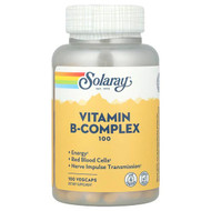 <img alt="Solaray, Vitamin B-Complex 100, 100 VegCaps" title="Solaray, Vitamin B-Complex 100, 100 VegCaps,076280043013"