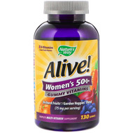 <img alt="Natures Way, Alive! Womens 50+ Gummy Vitamins, Fruit Flavors, 130 Gummies" title="Natures Way, Alive! Womens 50+ Gummy Vitamins, Fruit Flavors, 130 Gummies,033674115374"