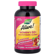 <img alt="Natures Way, Alive Womens 50+ Multivitamin Gummy, Mixed Berry, 130 Gummies" title="Natures Way, Alive Womens 50+ Multivitamin Gummy, Mixed Berry, 130 Gummies,033674115374"