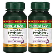 <img alt="Natures Bounty, Acidophilus Probiotic, Twin Pack, 100 Tablets Each (0.5 mg per Tablet)" title="Natures Bounty, Acidophilus Probiotic, Twin Pack, 100 Tablets Each (0.5 mg per Tablet),074312307096"
