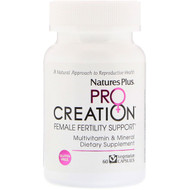<img alt="Natures Plus, ProCreation, Female Fertility Support, 60 Vegetarian Capsules" title="Natures Plus, ProCreation, Female Fertility Support, 60 Vegetarian Capsules,097467487277"