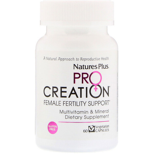 <img alt="Natures Plus, ProCreation, Female Fertility Support, 60 Vegetarian Capsules" title="Natures Plus, ProCreation, Female Fertility Support, 60 Vegetarian Capsules,097467487277"