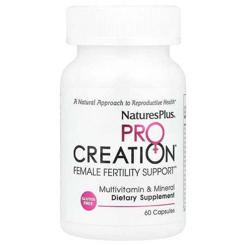 <img alt="NaturesPlus, ProCreation, Female Fertility Support, 60 Capsules" title="NaturesPlus, ProCreation, Female Fertility Support, 60 Capsules,097467487277"