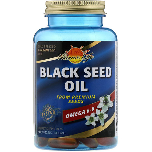 <img alt="Natures Life, Black Seed Oil, 1000 mg, 90 Softgels" title="Natures Life, Black Seed Oil, 1000 mg, 90 Softgels,010043377939"