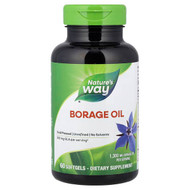 <img alt="Natures Way, Borage Oil, 1,300 mg, 60 Softgels" title="Natures Way, Borage Oil, 1,300 mg, 60 Softgels,033674154137"