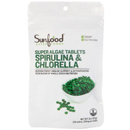 <img alt="Sunfood, Spirulina & Chlorella, Super Algae Tablets, 250 mg, 228 Tablets" title="Sunfood, Spirulina & Chlorella, Super Algae Tablets, 250 mg, 228 Tablets,803813100758"
