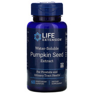 <img alt="Life Extension, Water-Soluble Pumpkin Seed Extract, 60 Vegetarian Capsules" title="Life Extension, Water-Soluble Pumpkin Seed Extract, 60 Vegetarian Capsules,737870120964"