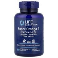 <img alt="Life Extension, Super Omega-3, EPA-DHA Fish Oil, Sesame Lignans & Olive Extract, 60 Enteric Coated Softgels" title="Life Extension, Super Omega-3, EPA-DHA Fish Oil, Sesame Lignans & Olive Extract, 60 Enteric Coated Softgels,737870198567"