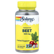 <img alt="Solaray, Fermented Beet, 500 mg, 100 VegCaps" title="Solaray, Fermented Beet, 500 mg, 100 VegCaps,076280791433"