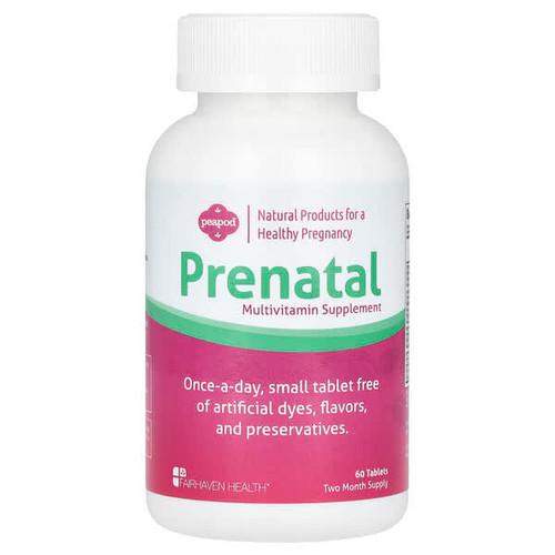 <img alt="Fairhaven Health, Peapod, Prenatal Multivitamin Supplement, 60 Tablets" title="Fairhaven Health, Peapod, Prenatal Multivitamin Supplement, 60 Tablets,895749000011"
