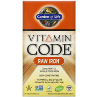 <img alt="Garden of Life, Vitamin Code, RAW Iron, 30 Vegan Caps" title="Garden of Life, Vitamin Code, RAW Iron, 30 Vegan Caps,658010113762"