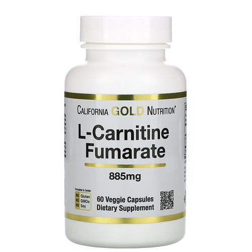<img alt="California Gold Nutrition, L-Carnitine Fumarate, European Sourced, Alfasigma, 885 mg, 60 Veggie Caps" title="California Gold Nutrition, L-Carnitine Fumarate, European Sourced, Alfasigma, 885 mg, 60 Veggie Caps,898220011285"