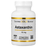<img alt="California Gold Nutrition, Astaxanthin, 10 mg, 120 Veggie Softgels" title="California Gold Nutrition, Astaxanthin, 10 mg, 120 Veggie Softgels,898220015405"