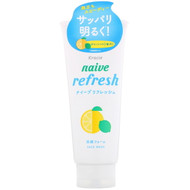 <img alt="Kracie, Naive, Face Wash, Refresh, 4.5 oz (130 g)" title="Kracie, Naive, Face Wash, Refresh, 4.5 oz (130 g),4901417674449"