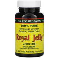 <img alt="YS Eco Bee Farms Royal Jelly - 2000 mg - 35 Capsules" title="YS Eco Bee Farms Royal Jelly - 2000 mg - 35 Capsules,726635783780"