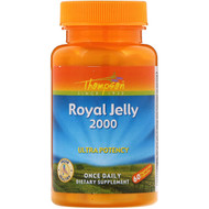 <img alt="Thompson, Royal Jelly, 2,000 mg, 60 Vegetarian Capsules" title="Thompson, Royal Jelly, 2,000 mg, 60 Vegetarian Capsules,031315193507"