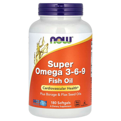<img alt="NOW Foods, Super Omega 3-6-9, 180 Softgels" title="NOW Foods, Super Omega 3-6-9, 180 Softgels,733739018410"