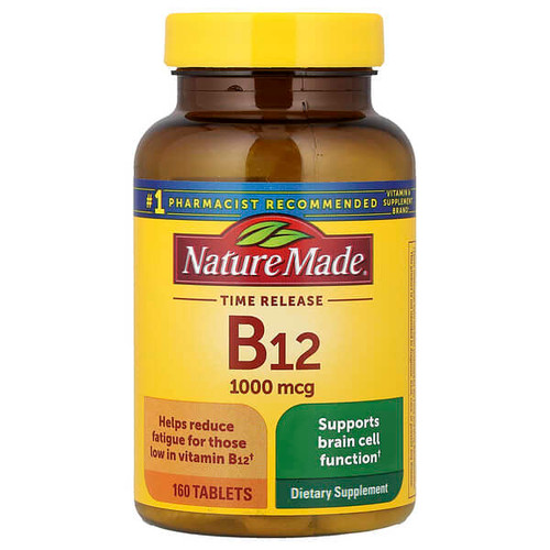 <img alt="Nature Made, B12, Time Release, 160 Tablets" title="Nature Made, B12, Time Release, 160 Tablets,031604027315"