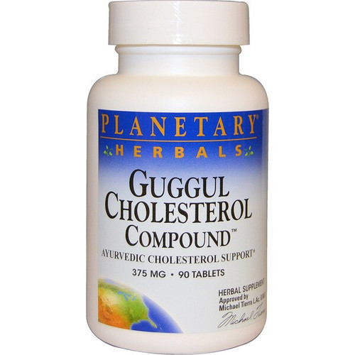 <img alt="Planetary Herbals, Guggul Cholesterol Compound, 375 mg, 90 Tablets" title="Planetary Herbals, Guggul Cholesterol Compound, 375 mg, 90 Tablets,021078101284"