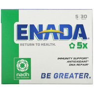 <img alt="ENADA, The Energizing Co-Enzyme, Vitality+, 5 mg, 30 Tablets" title="ENADA, The Energizing Co-Enzyme, Vitality+, 5 mg, 30 Tablets,185355210158"
