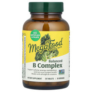 <img alt="MegaFood, Balanced B Complex, 30 Tablets" title="MegaFood, Balanced B Complex, 30 Tablets,051494101674"