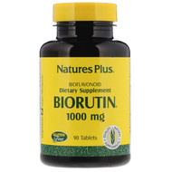 <img alt="Natures Plus, Biorutin, 1000 mg, 90 Tablets" title="Natures Plus, Biorutin, 1000 mg, 90 Tablets,097467025615"