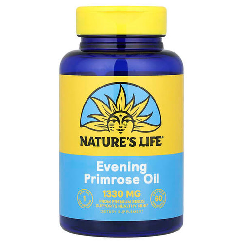 <img alt="Natures Life, Evening Primrose Oil, 1,300 mg, 60 Softgels" title="Natures Life, Evening Primrose Oil, 1,300 mg, 60 Softgels,010043010867"