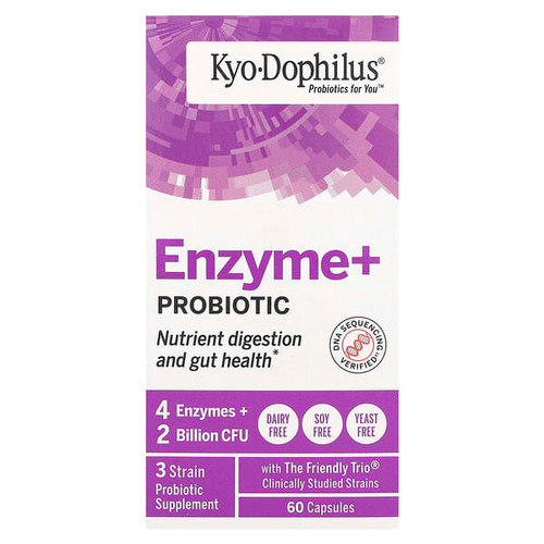 <img alt="Kyolic, Kyo Dophilus, Enzyme + Probiotic, 60 Capsules" title="Kyolic, Kyo Dophilus, Enzyme + Probiotic, 60 Capsules,023542602419"