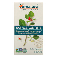 <img alt="Himalaya, Ashwagandha, 60 Caplets" title="Himalaya, Ashwagandha, 60 Caplets,605069401012"