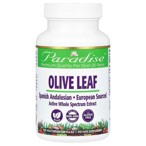 <img alt="Paradise Herbs, Olive Leaf, 120 Vegetarian Capsules (250 mg per Capsule)" title="Paradise Herbs, Olive Leaf, 120 Vegetarian Capsules (250 mg per Capsule),601944777739"